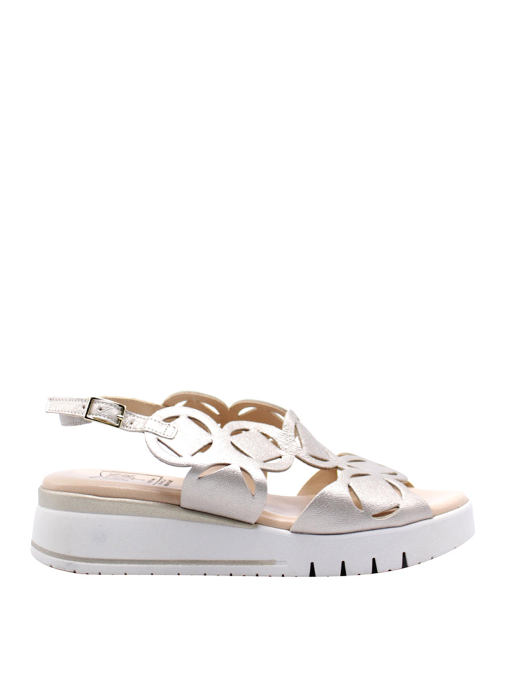 CONFORT Sandali con zeppa Donna - Beige modello 7158