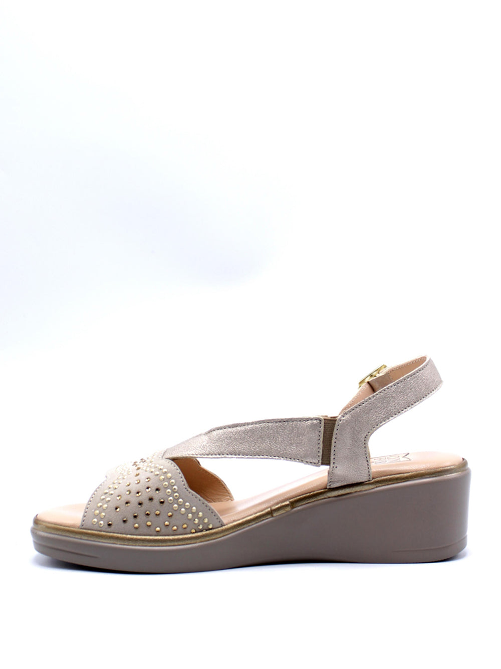 CONFORT Sandali con zeppa Donna - Beige modello 7312