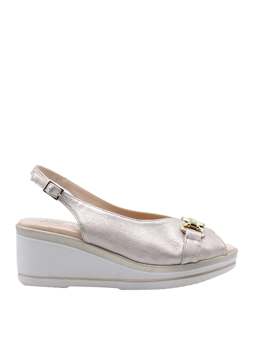 CONFORT Sandali con zeppa Donna - Beige modello 7323