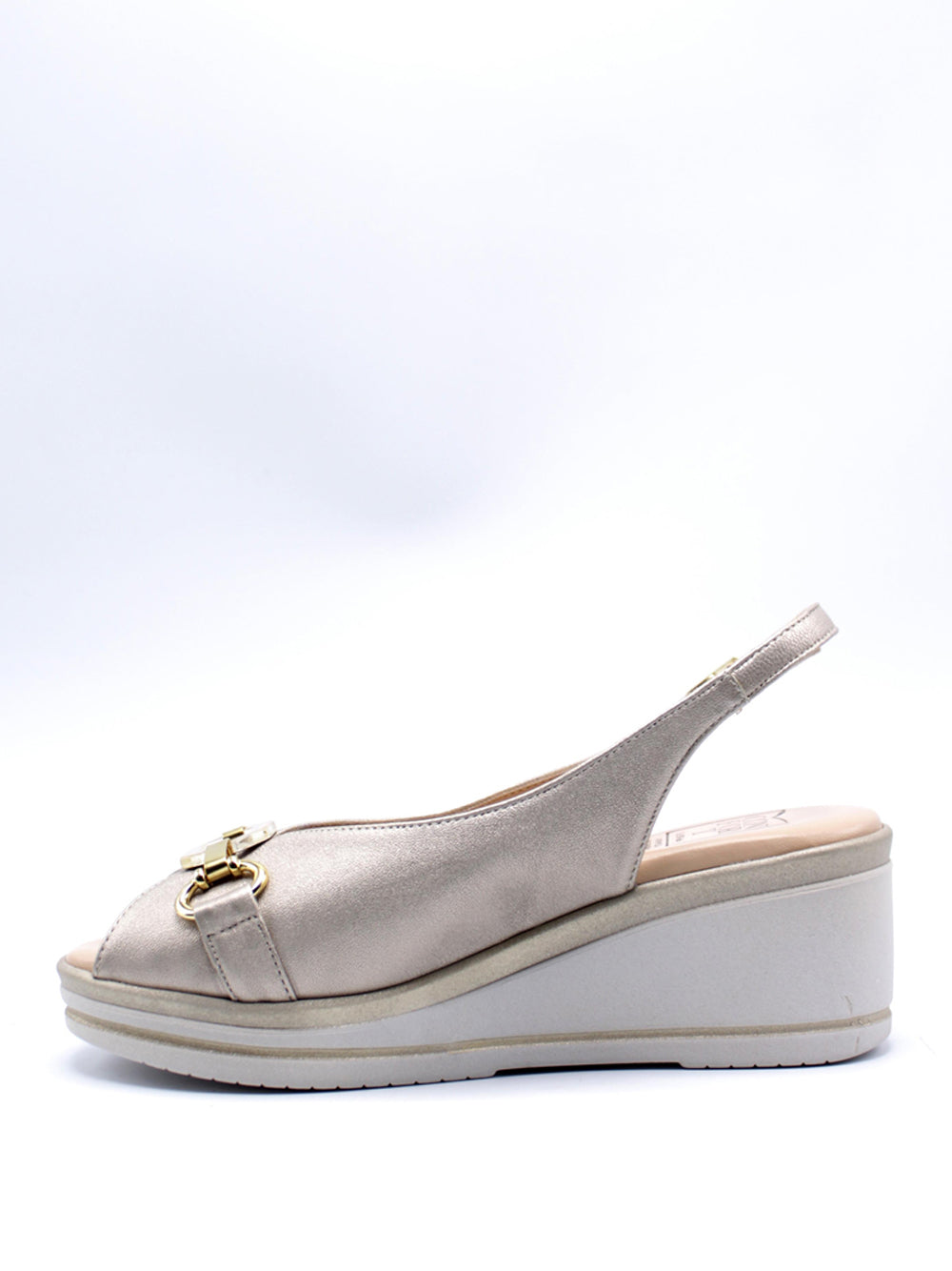 CONFORT Sandali con zeppa Donna - Beige modello 7323
