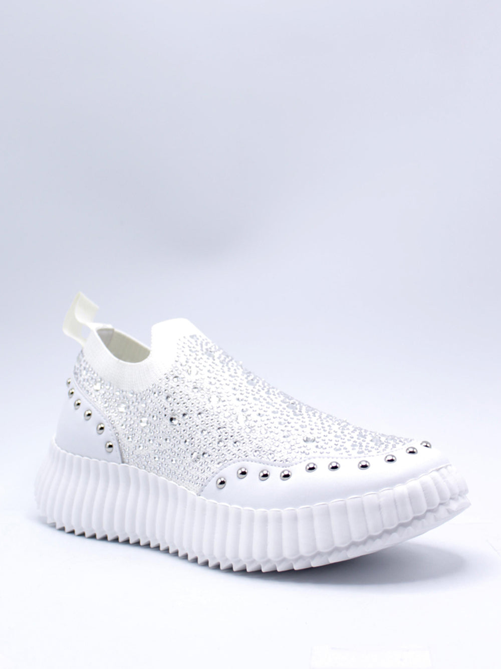 CULT Sneakers con borchie Donna - Bianco modello CLW444901