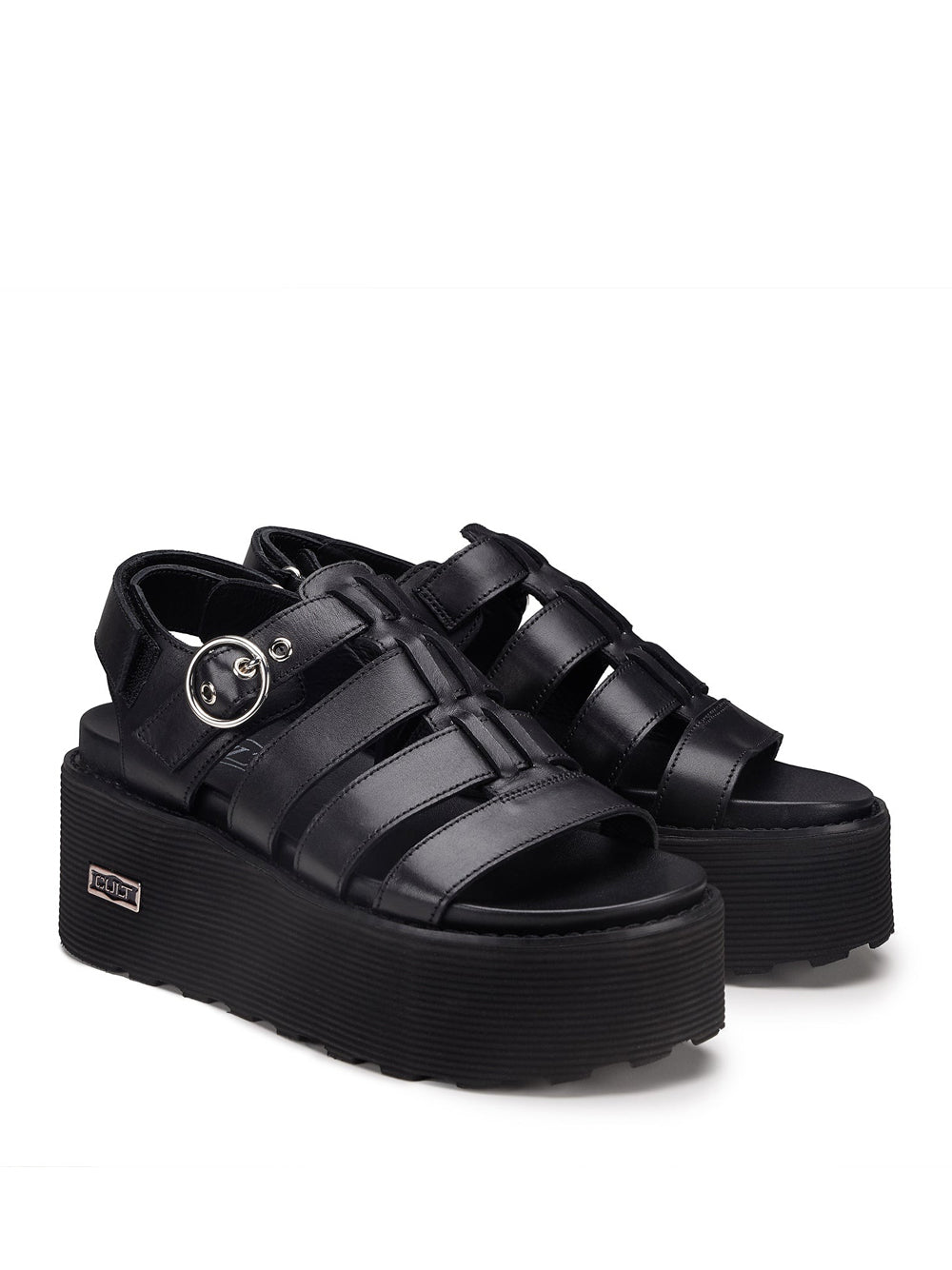 CULT Sandali platform Donna - Nero modello CLW448800