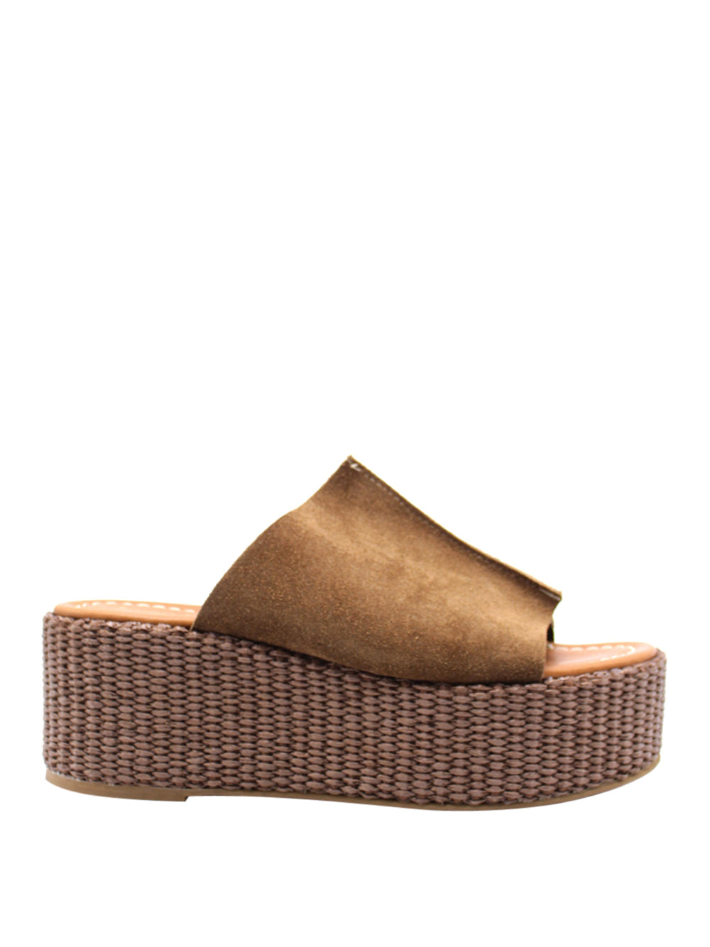 DONNA TOSCANA Sandali con zeppa Donna - Marrone modello 100