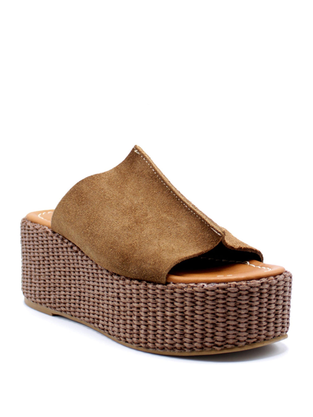 DONNA TOSCANA Sandali con zeppa Donna - Marrone modello 100