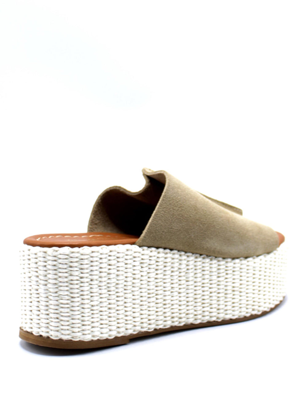 DONNA TOSCANA Sandali con zeppa Donna - Taupe modello 100