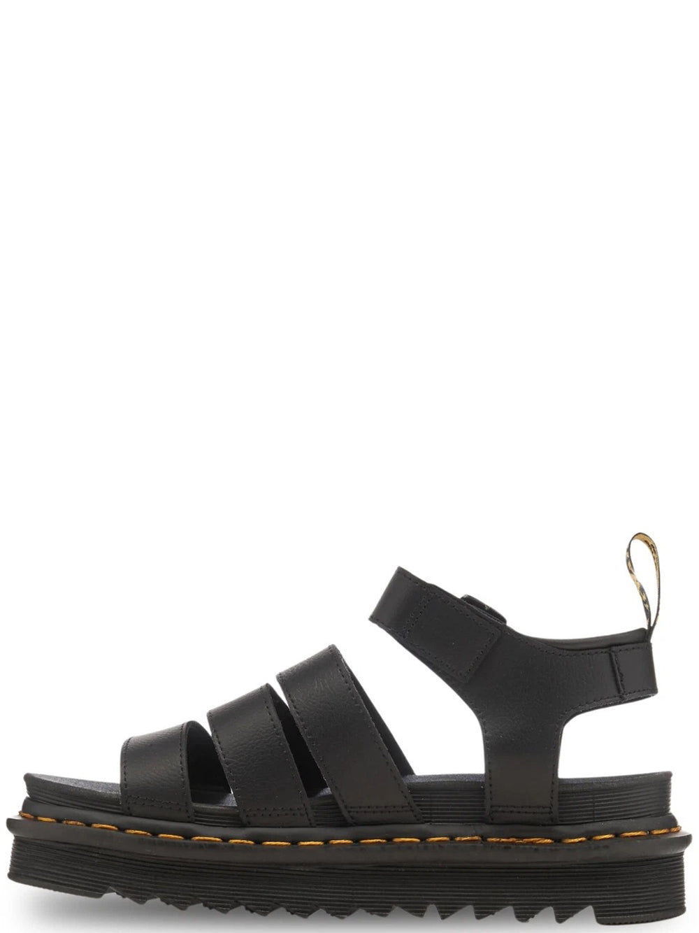 DR. MARTENS Sandali platform Uomo - Nero modello 31520001