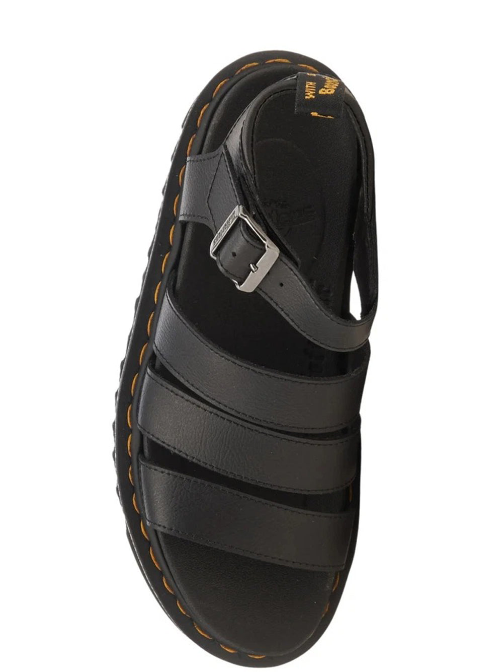 DR. MARTENS Sandali platform Uomo - Nero modello 31520001
