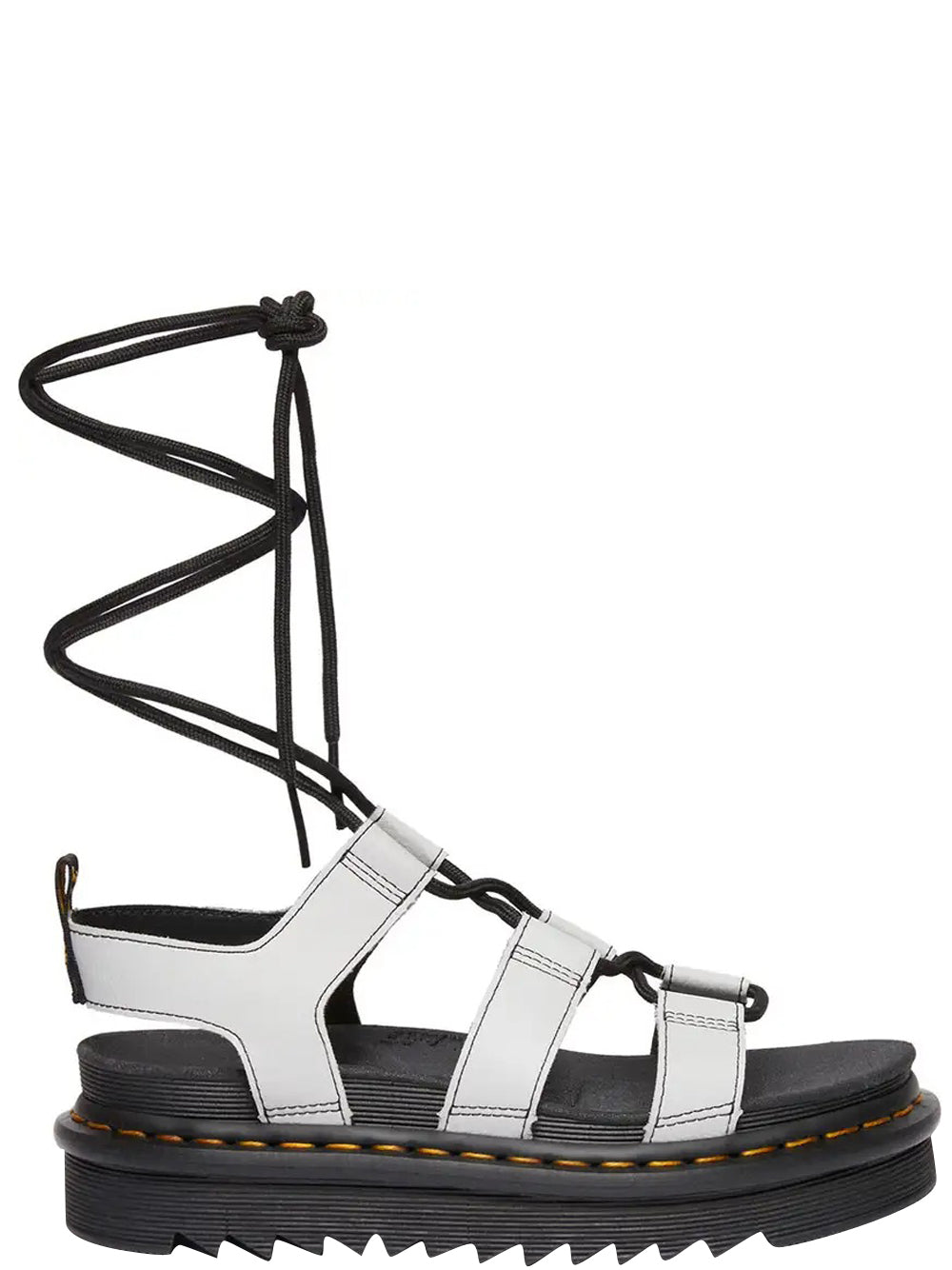 DR. MARTENS Sandali platform Donna - Grigio modello 31617020