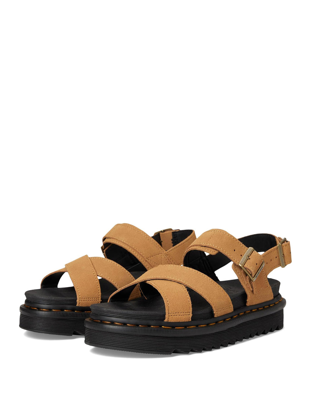 DR. MARTENS Sandali platform Donna - Beige modello 40930200