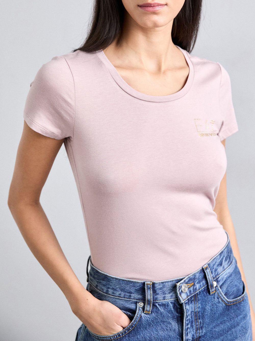 EA7 T-shirt Donna - Rosa modello 8NTT65TJDQZ