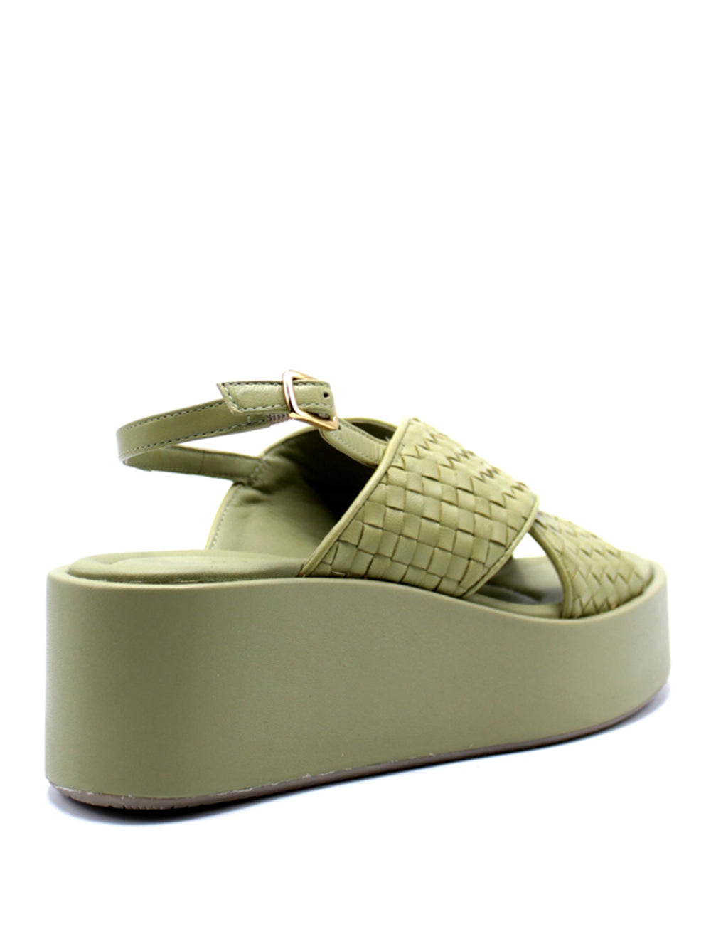 ELVIO ZANON Sandali con zeppa Donna - Verde modello EB0902