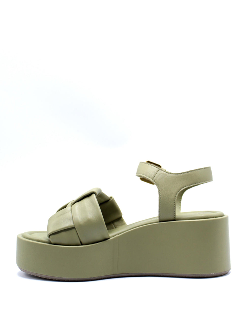 ELVIO ZANON Sandali con zeppa Donna - Verde modello EB0904
