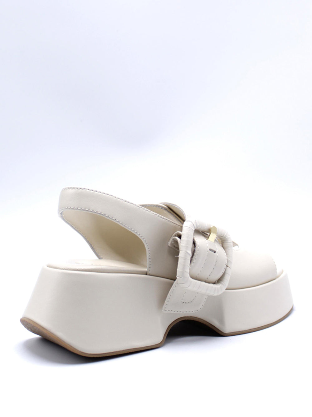 ELVIO ZANON Sandali platform Donna - Bianco modello EB1206