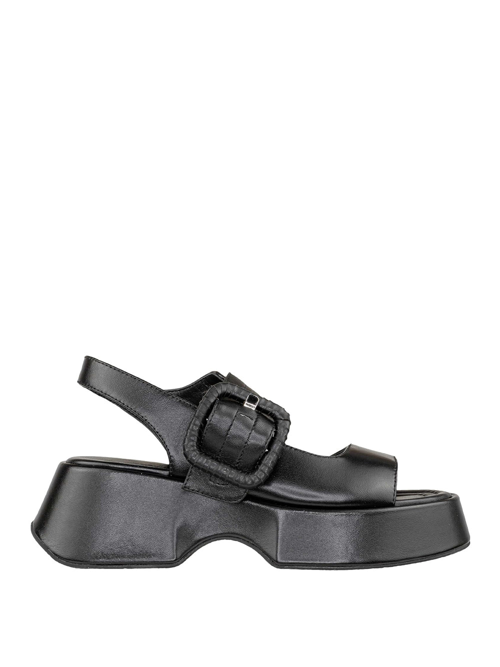 ELVIO ZANON Sandali platform Donna - Nero modello EB1206