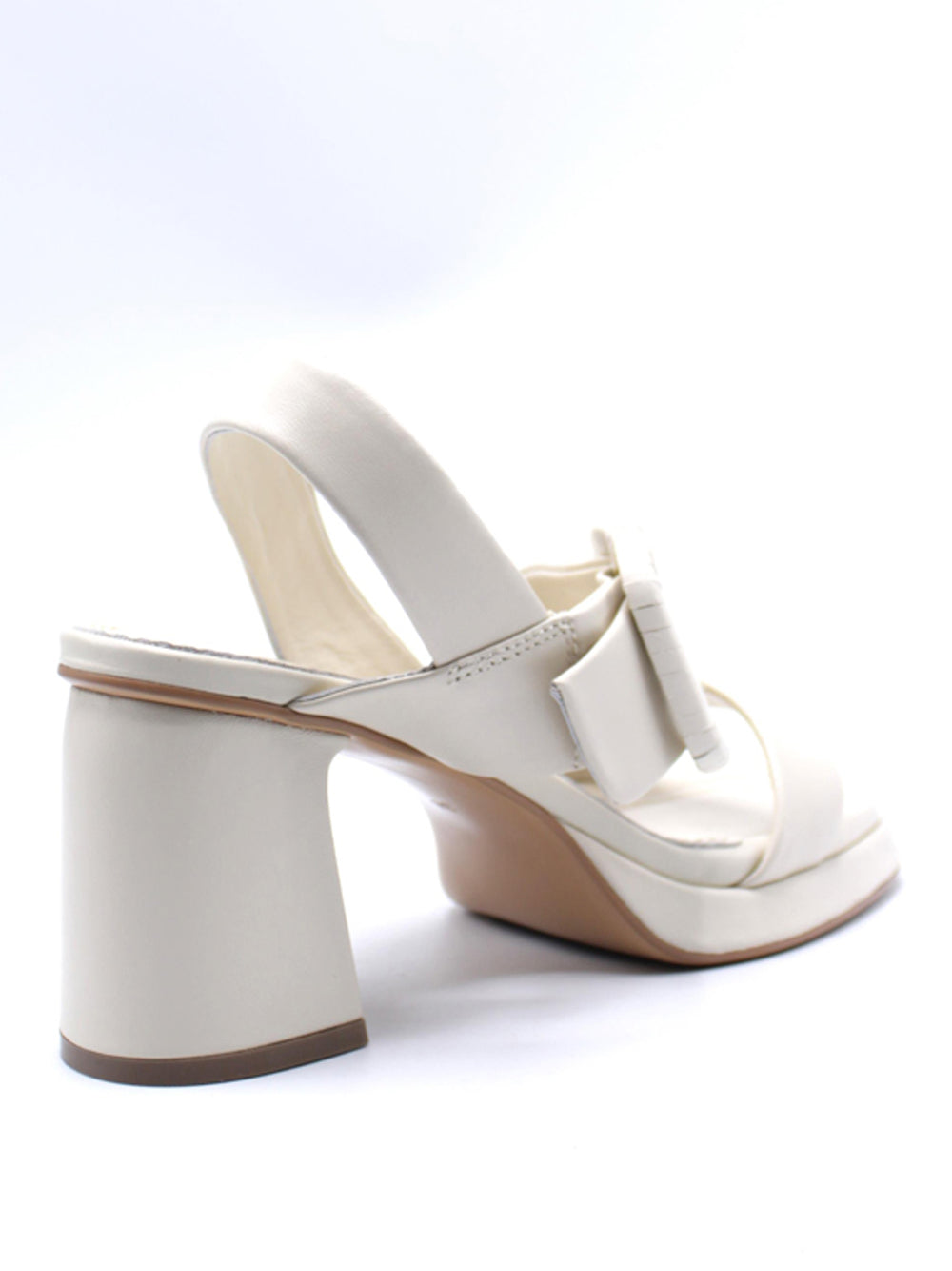 ELVIO ZANON Sandali con tacco Donna - Bianco modello EB1305