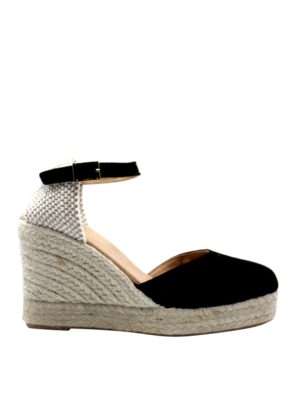 FORMENTERA Sandali con zeppa Donna - Nero modello Q812