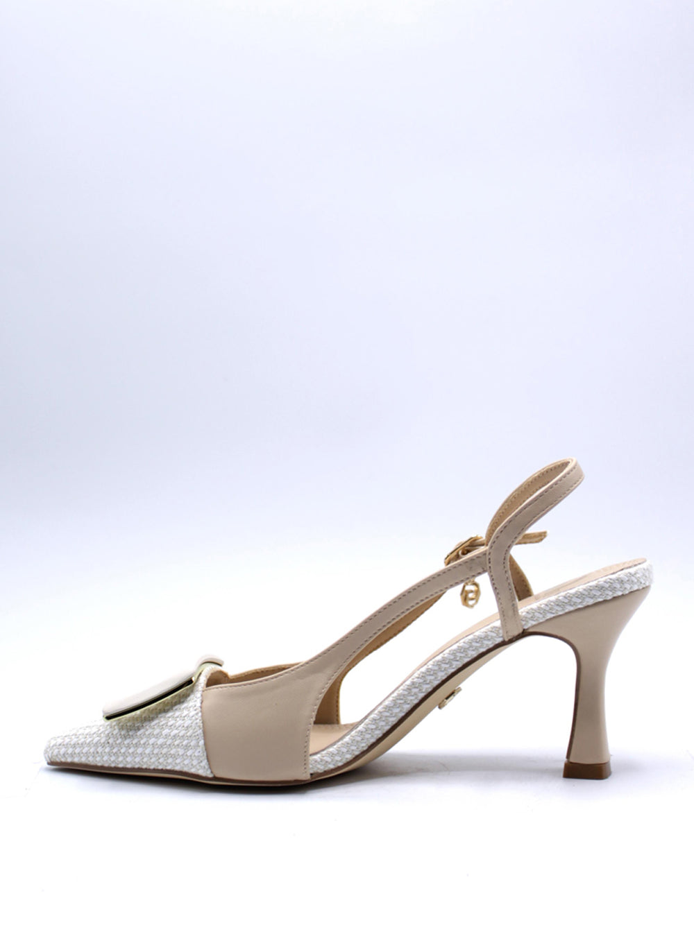 GOLD&GOLD Decollete sling back Donna - Nude modello GP731