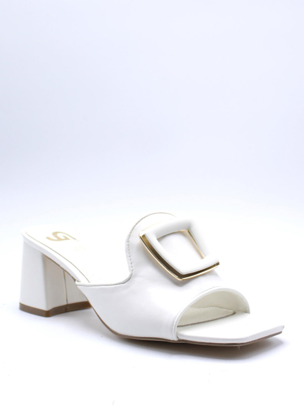 GOLD&GOLD Sandali con tacco Donna - Bianco modello GP772