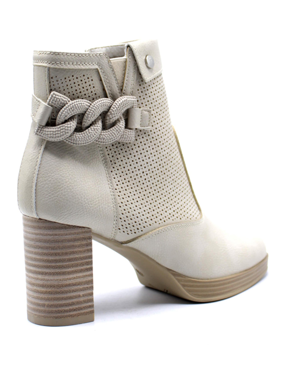 GOLD&GOLD Stivaletti con tacco Donna - Beige modello GR540