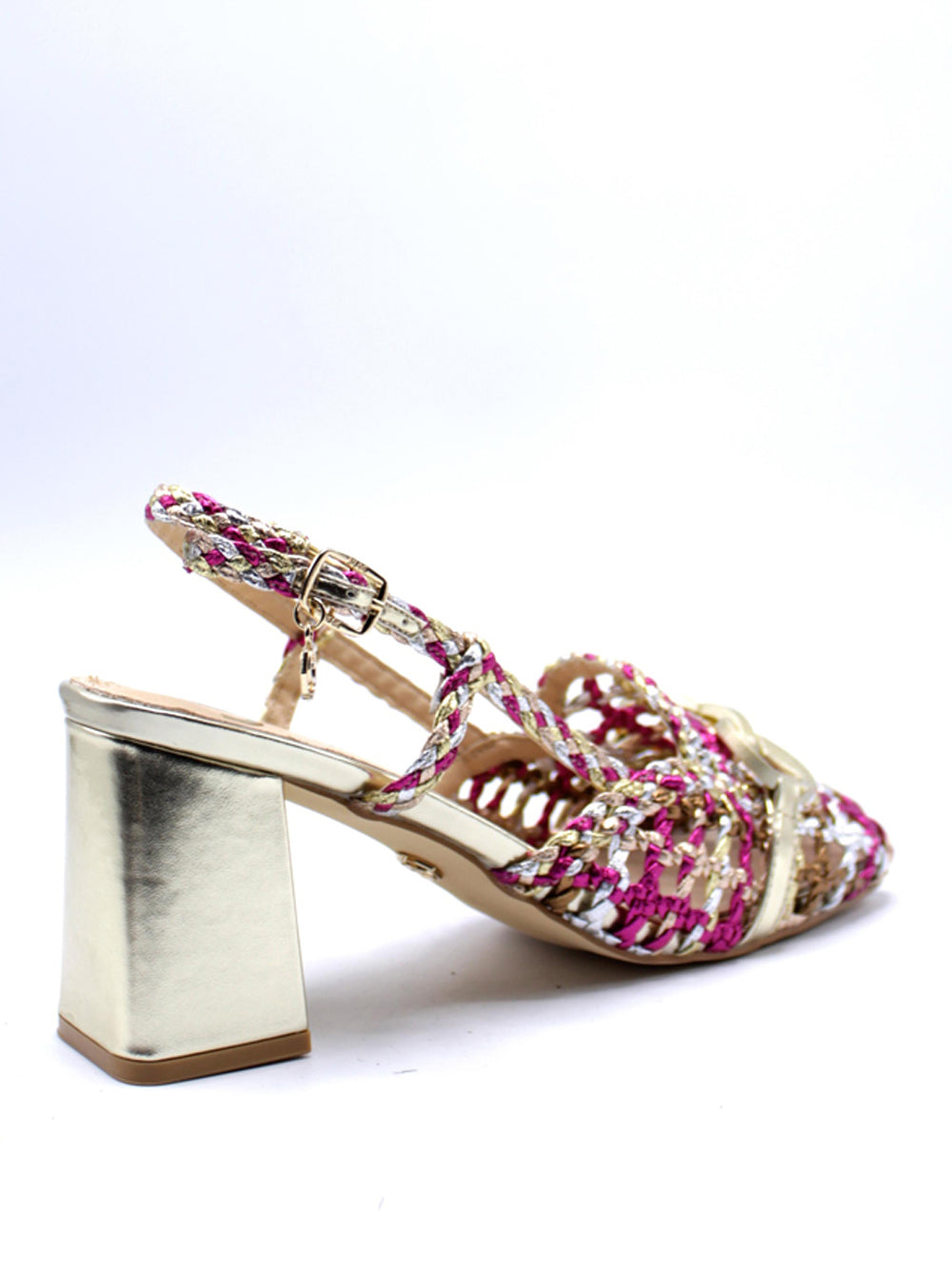 GOLD&GOLD Sandali sling back Donna - Multicolor modello GV50