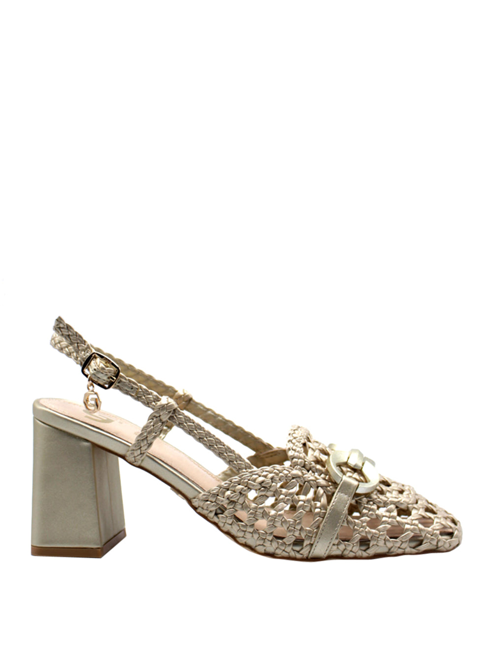 GOLD&GOLD Sandali sling back Donna - Oro modello GV50