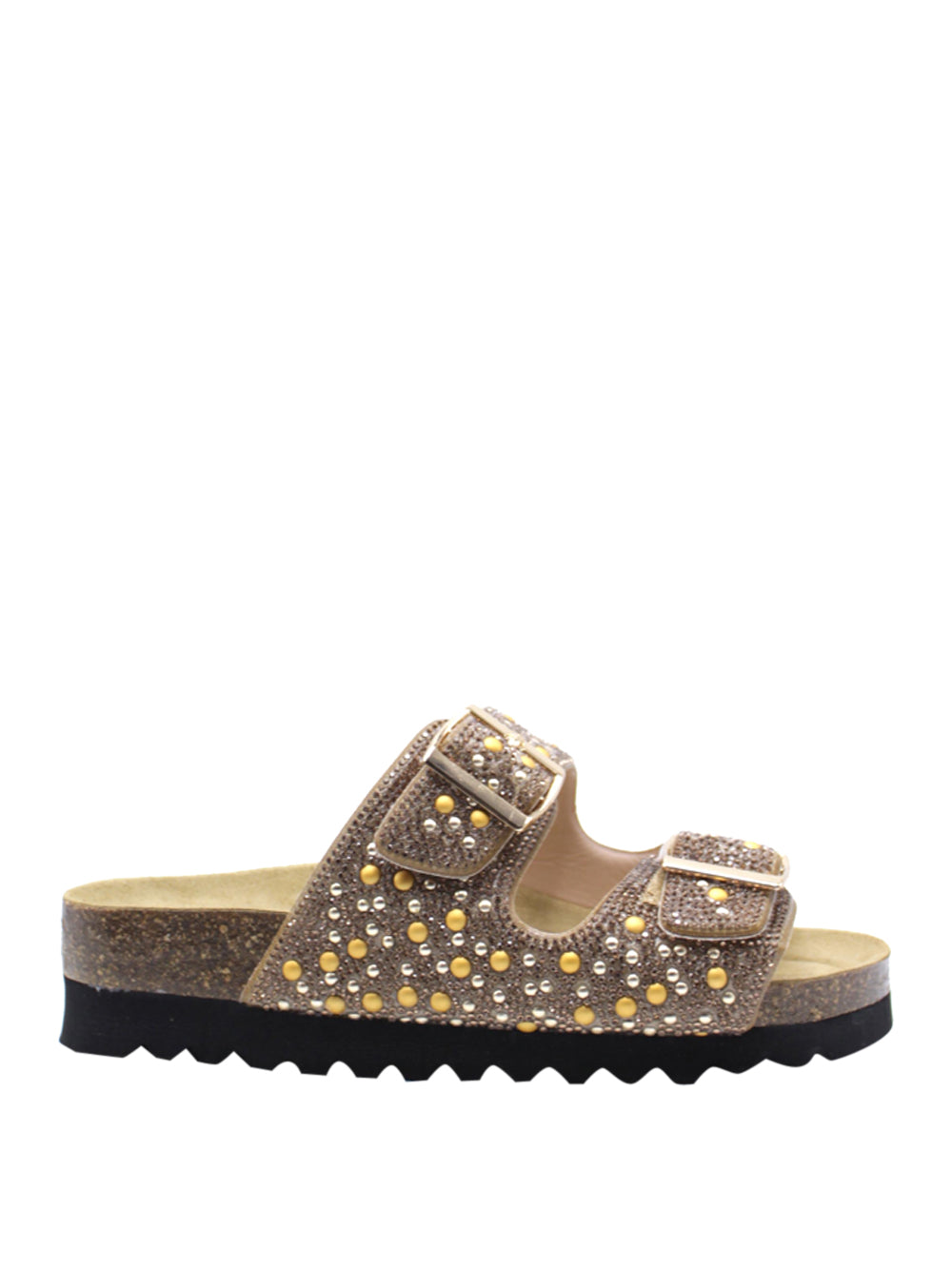GRUNLAND Sandali con borchie Donna - Cipria modello CB0758