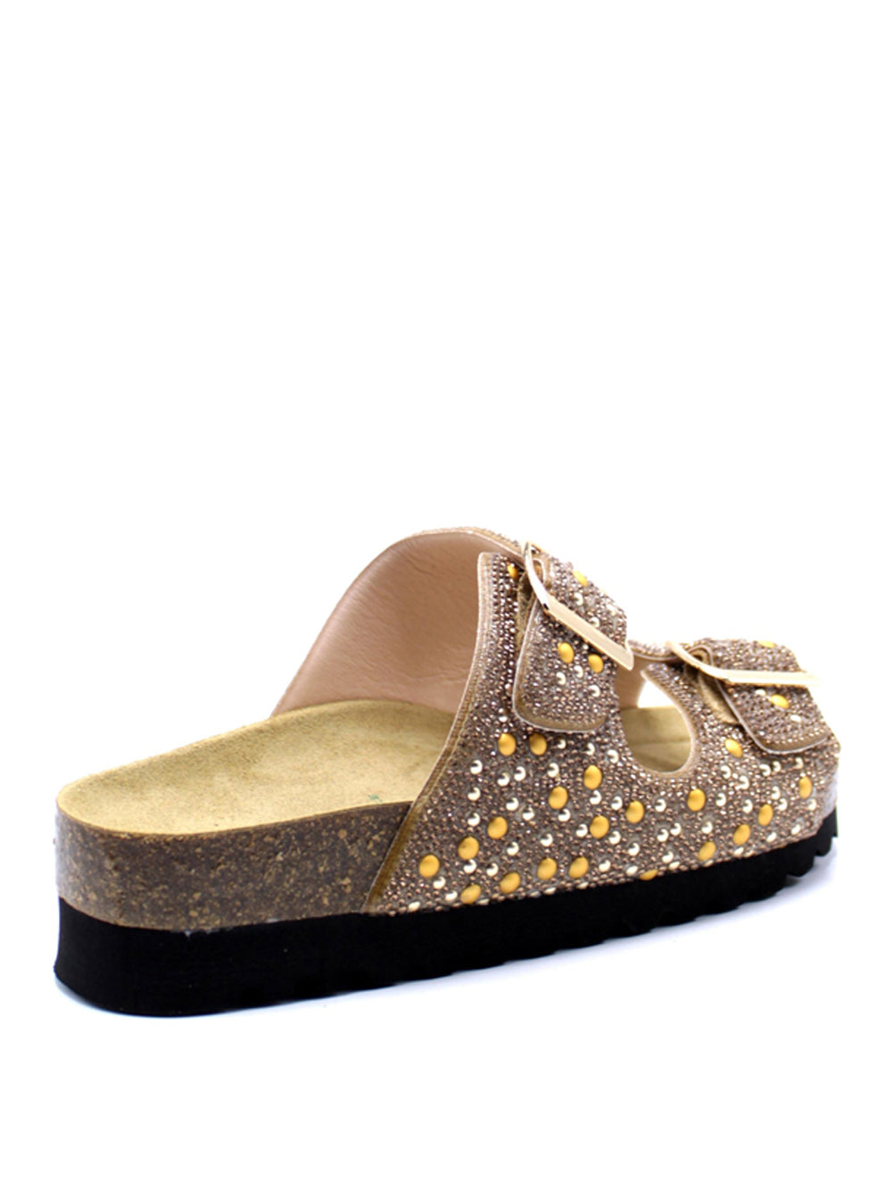GRUNLAND Sandali con borchie Donna - Cipria modello CB0758