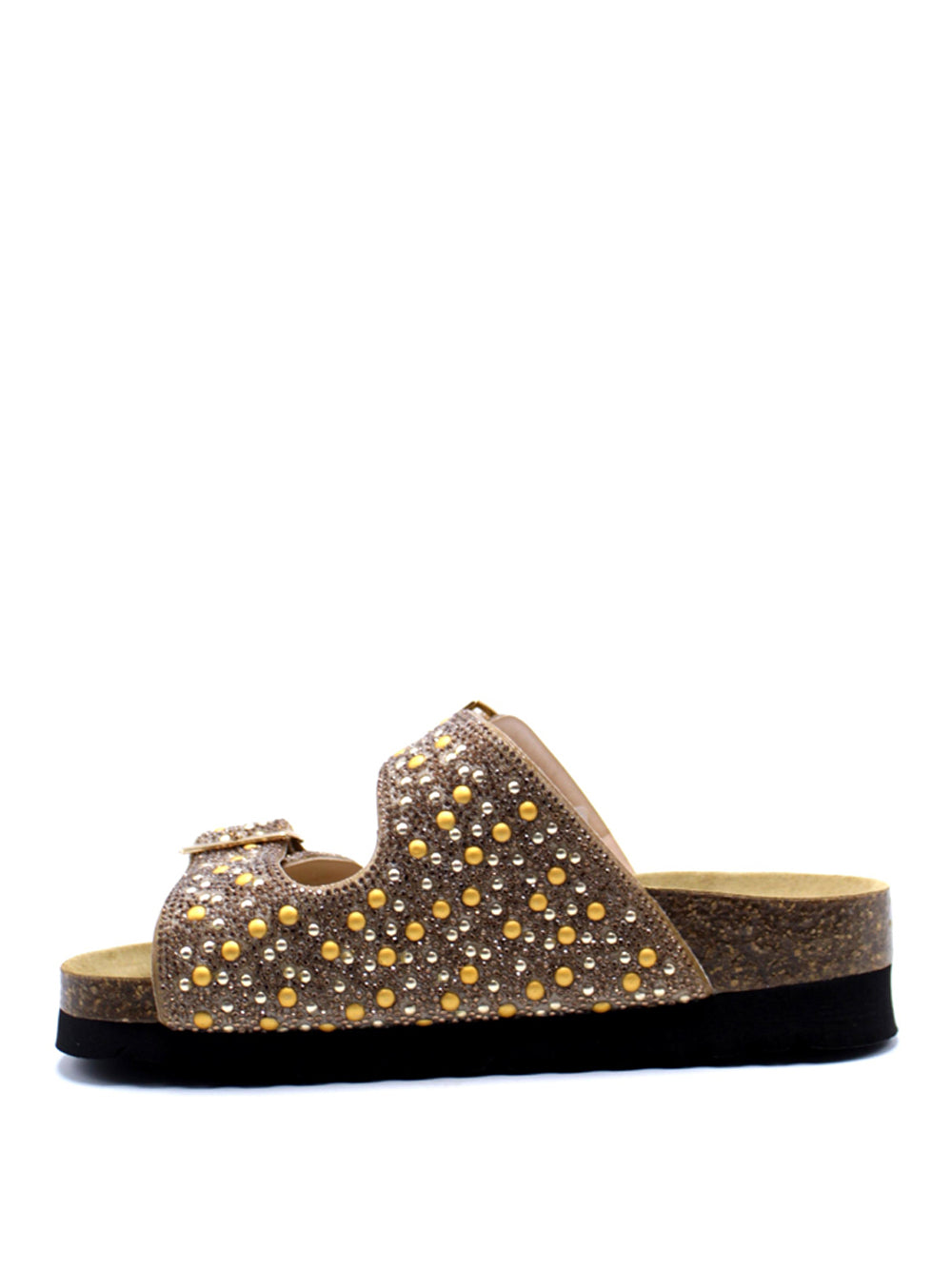 GRUNLAND Sandali con borchie Donna - Cipria modello CB0758