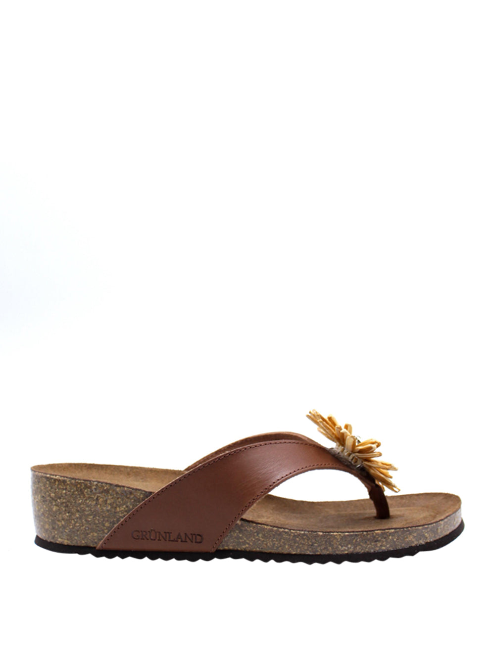 GRUNLAND Sandali infradito Donna - Cuoio modello CC0067