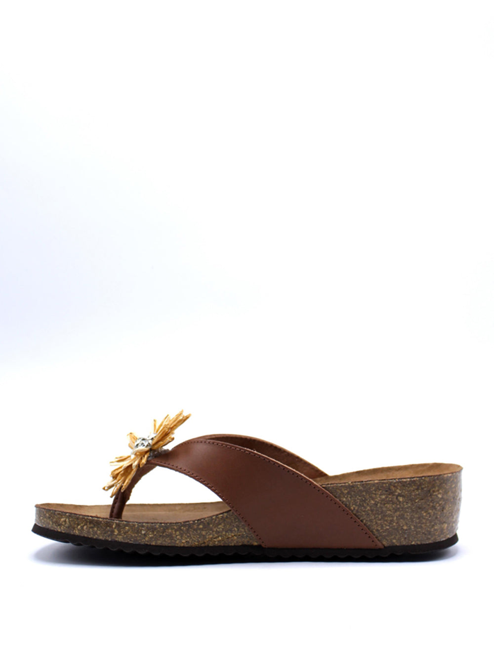 GRUNLAND Sandali infradito Donna - Cuoio modello CC0067