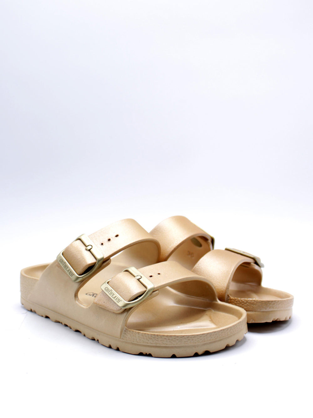 GRUNLAND Sandali slide Donna - Cipria modello CI0863