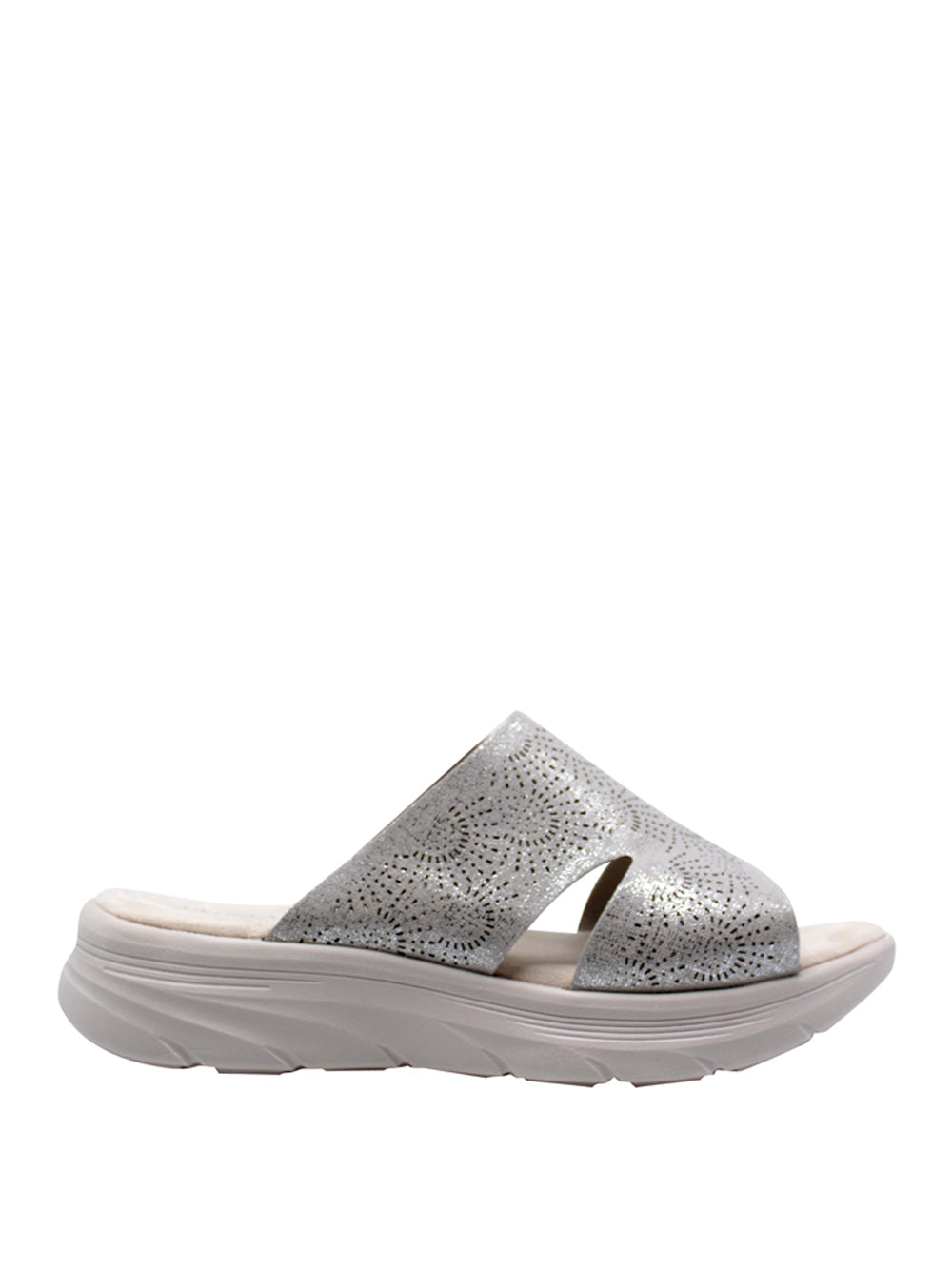 GRUNLAND Sandali con zeppa Donna - Grigio modello CI0886