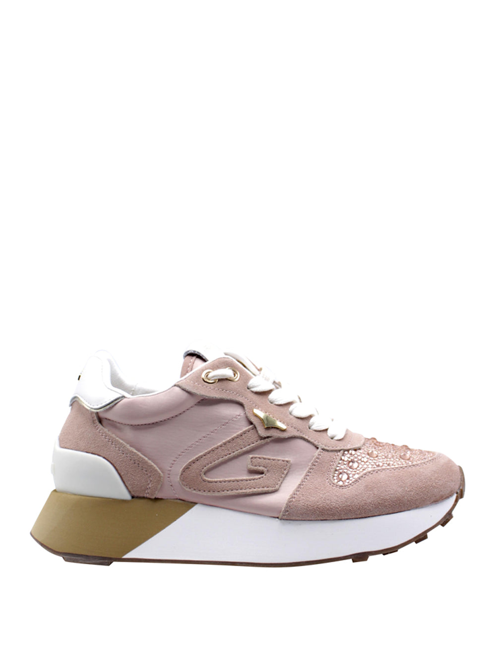 GUARDIANI Sneakers platform Donna - Rosa modello AGW437401