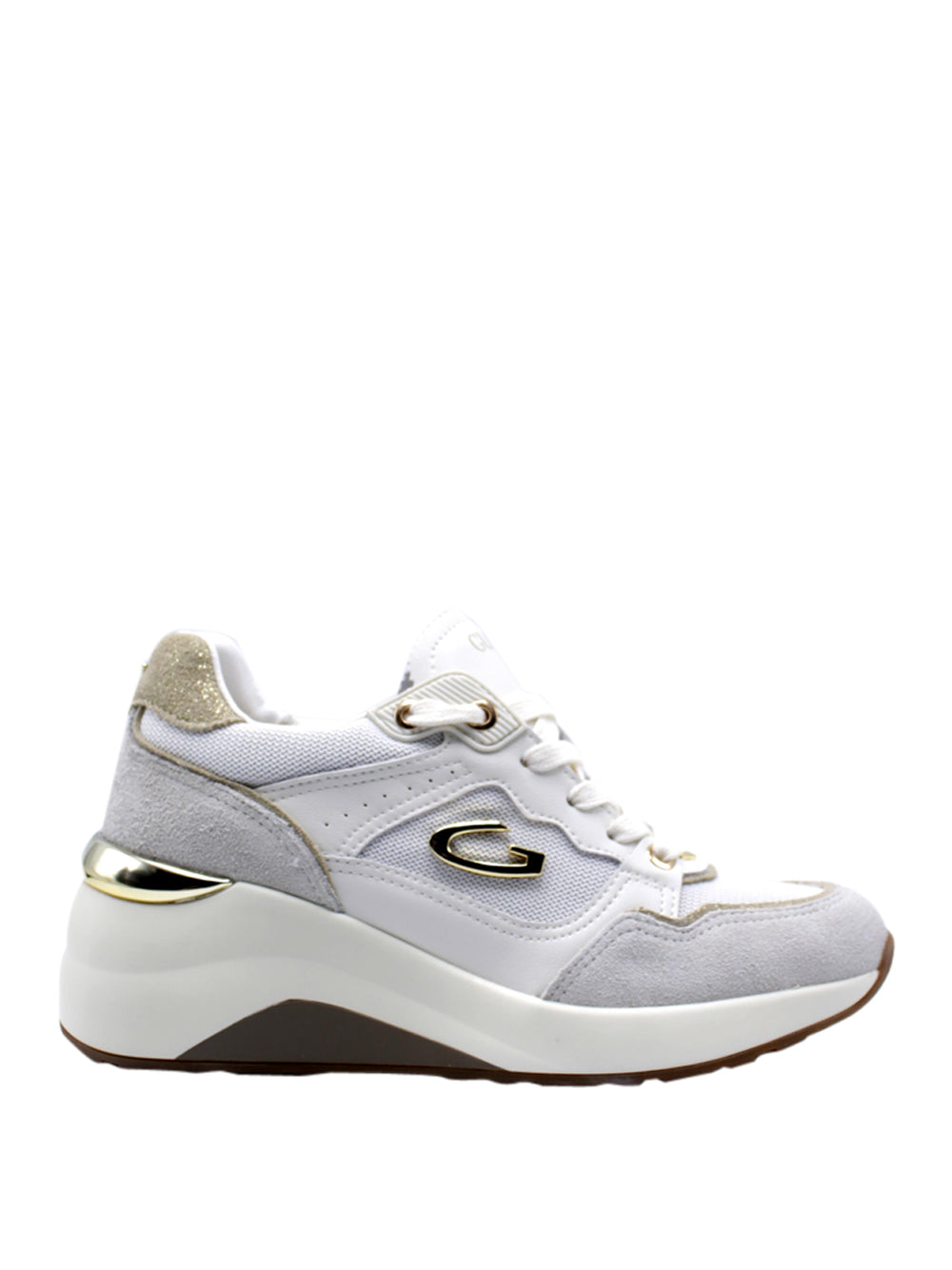 GUARDIANI Sneakers con zeppa Donna - Bianco modello AGW438400