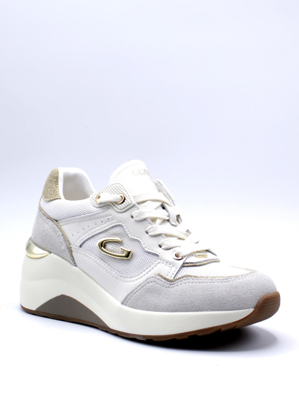 GUARDIANI Sneakers con zeppa Donna - Bianco modello AGW438400
