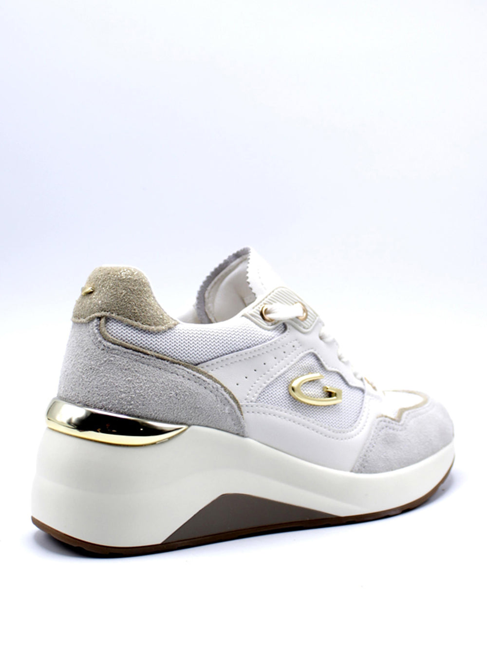GUARDIANI Sneakers con zeppa Donna - Bianco modello AGW438400