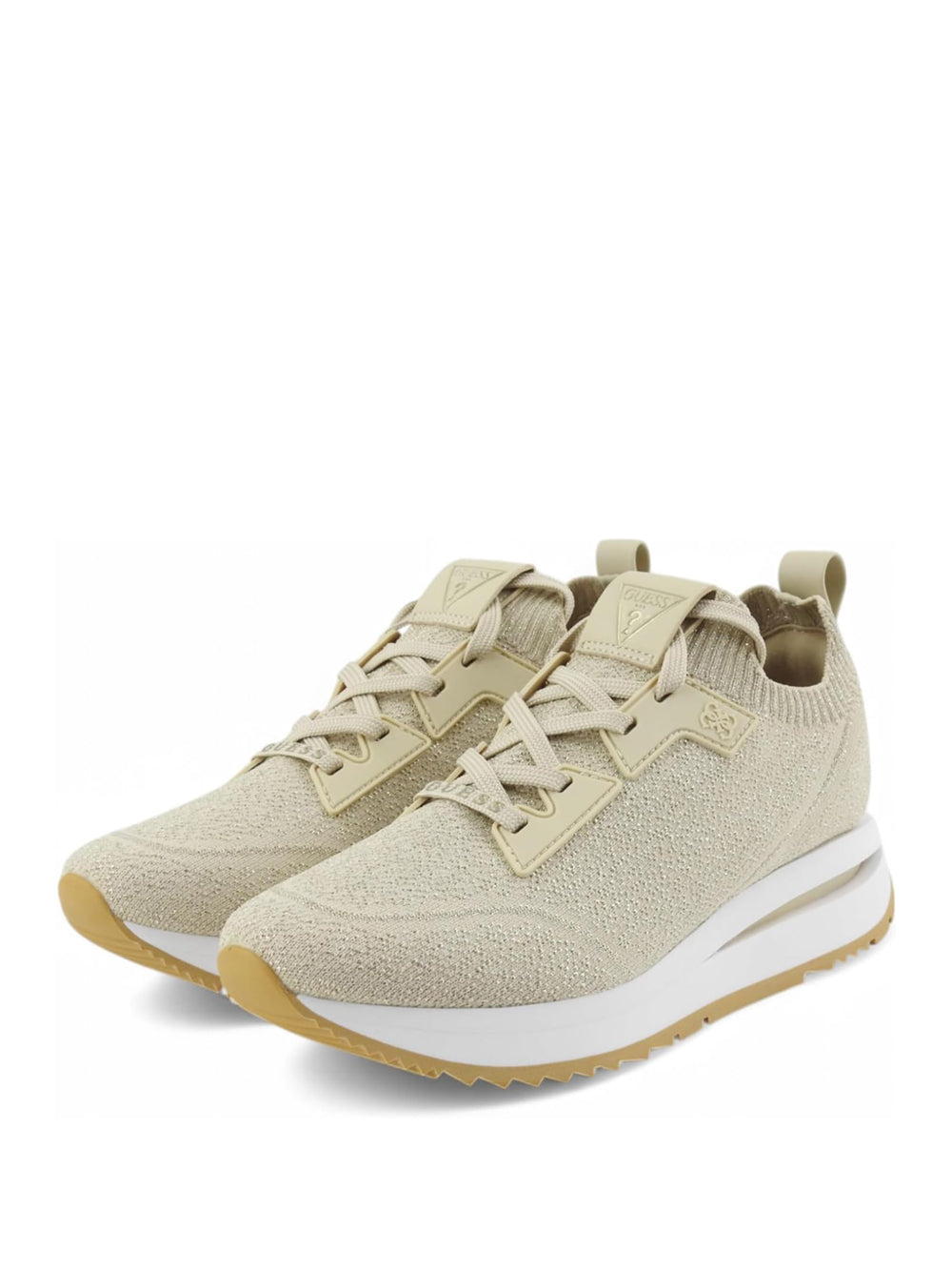 GUESS Sneakers Donna - Beige modello FLPESTFAB12