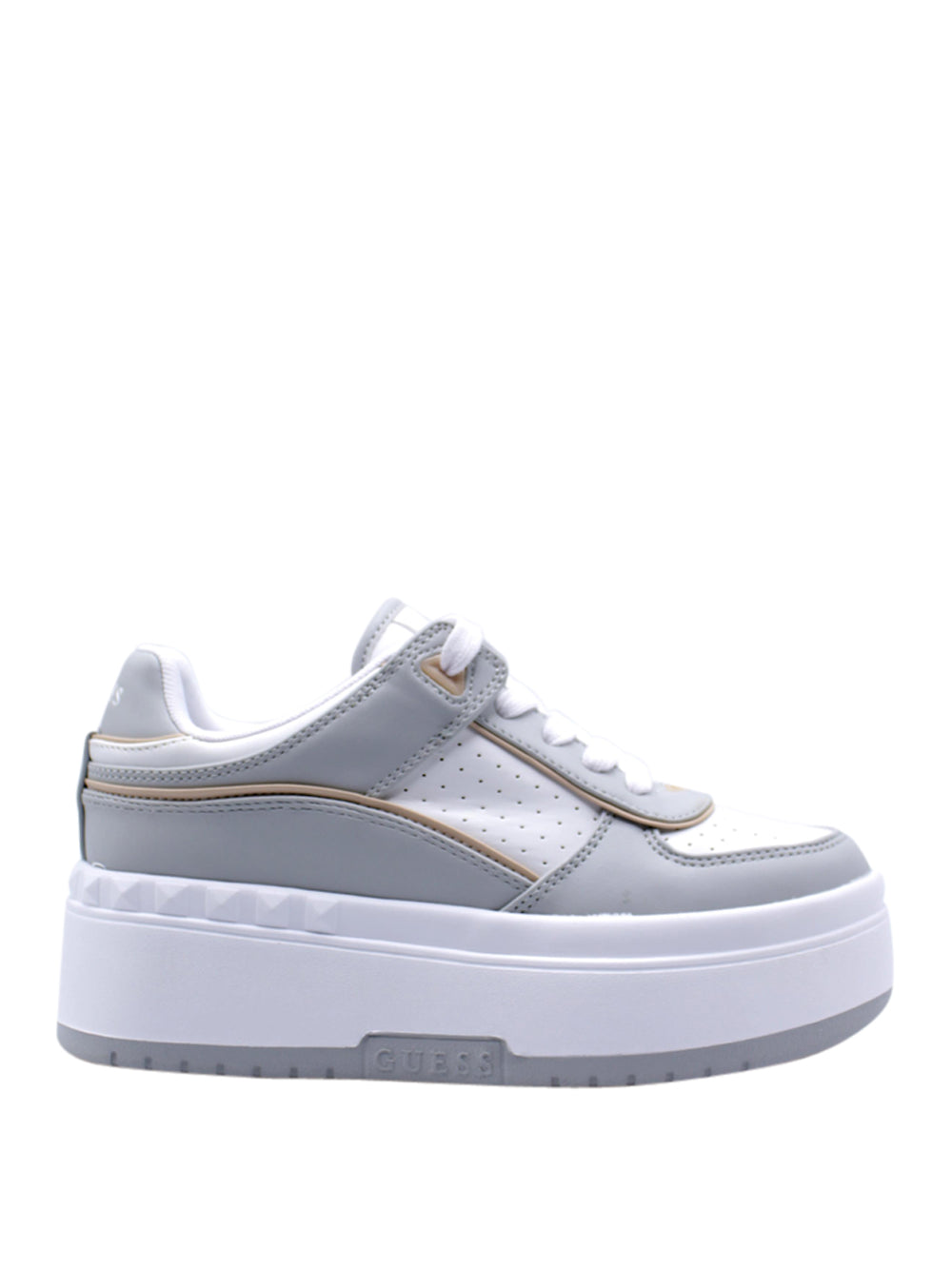 GUESS Sneakers platform Donna - Bianco modello FLPRIDELE12