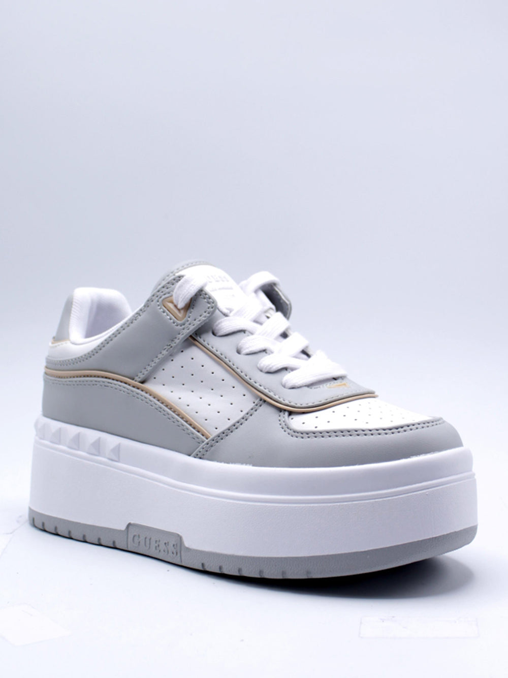 GUESS Sneakers platform Donna - Bianco modello FLPRIDELE12