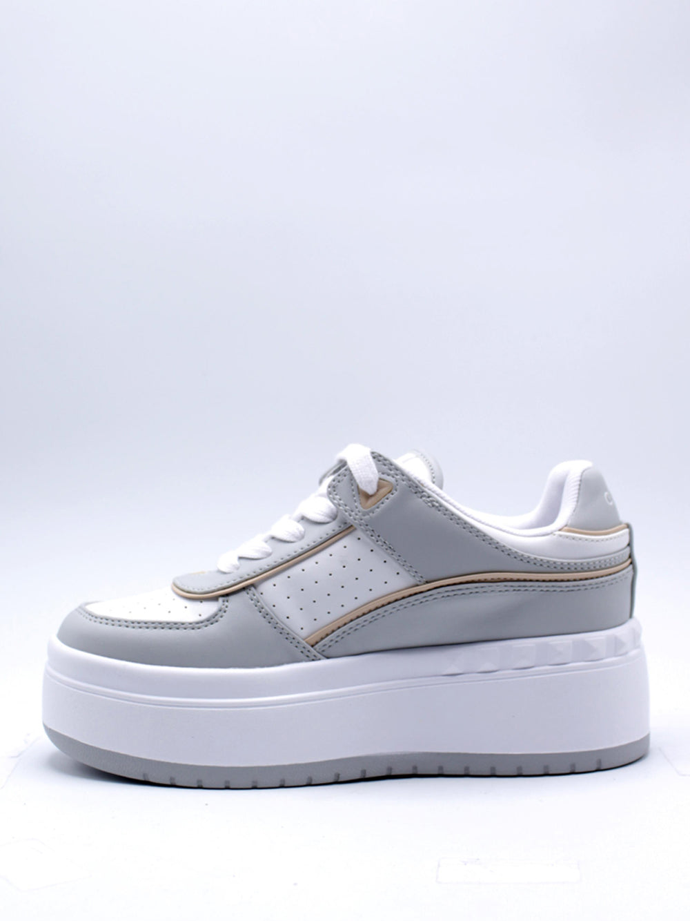 GUESS Sneakers platform Donna - Bianco modello FLPRIDELE12