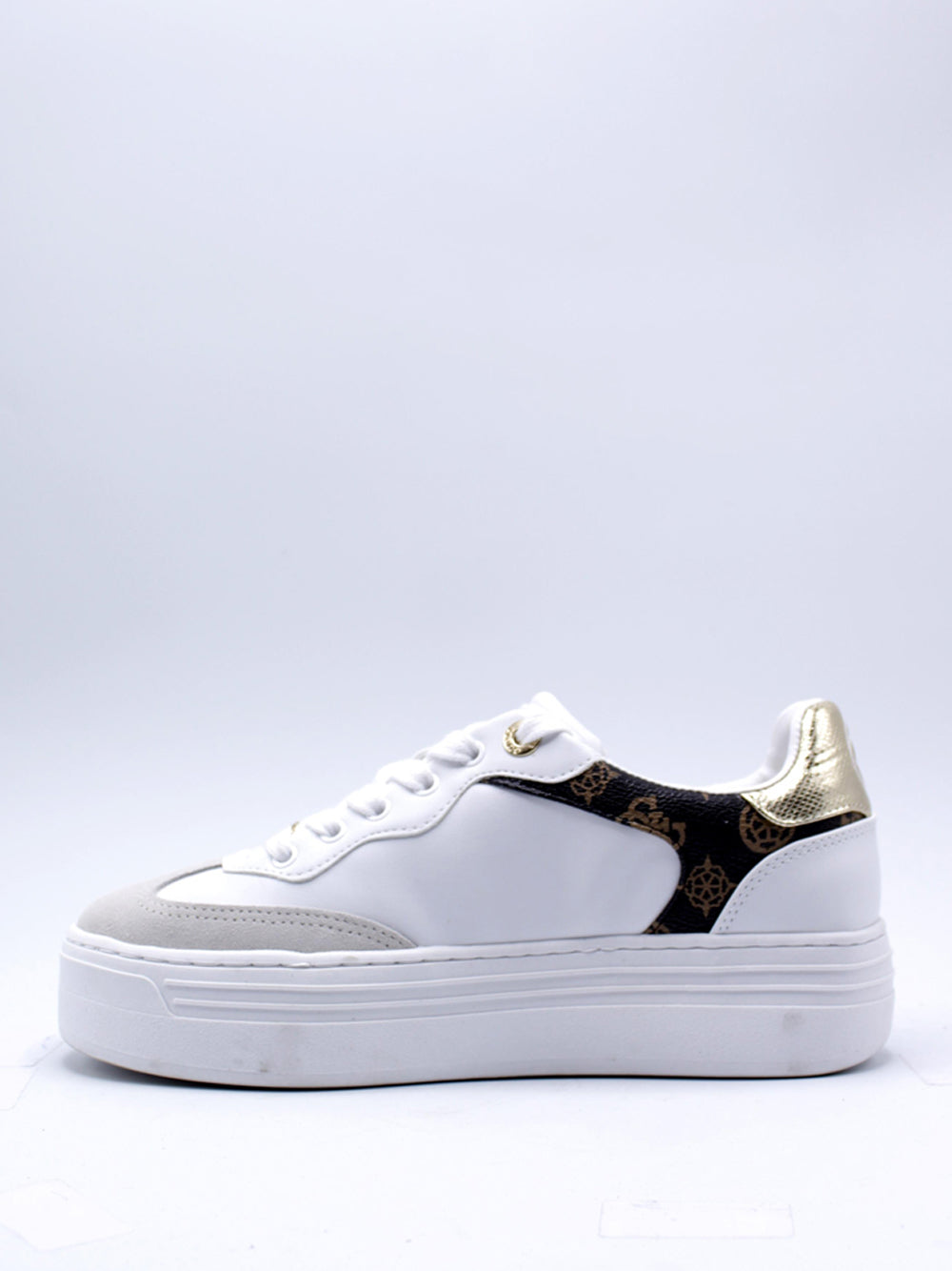 GUESS Sneakers platform Donna - Bianco modello FLPSWOELE12