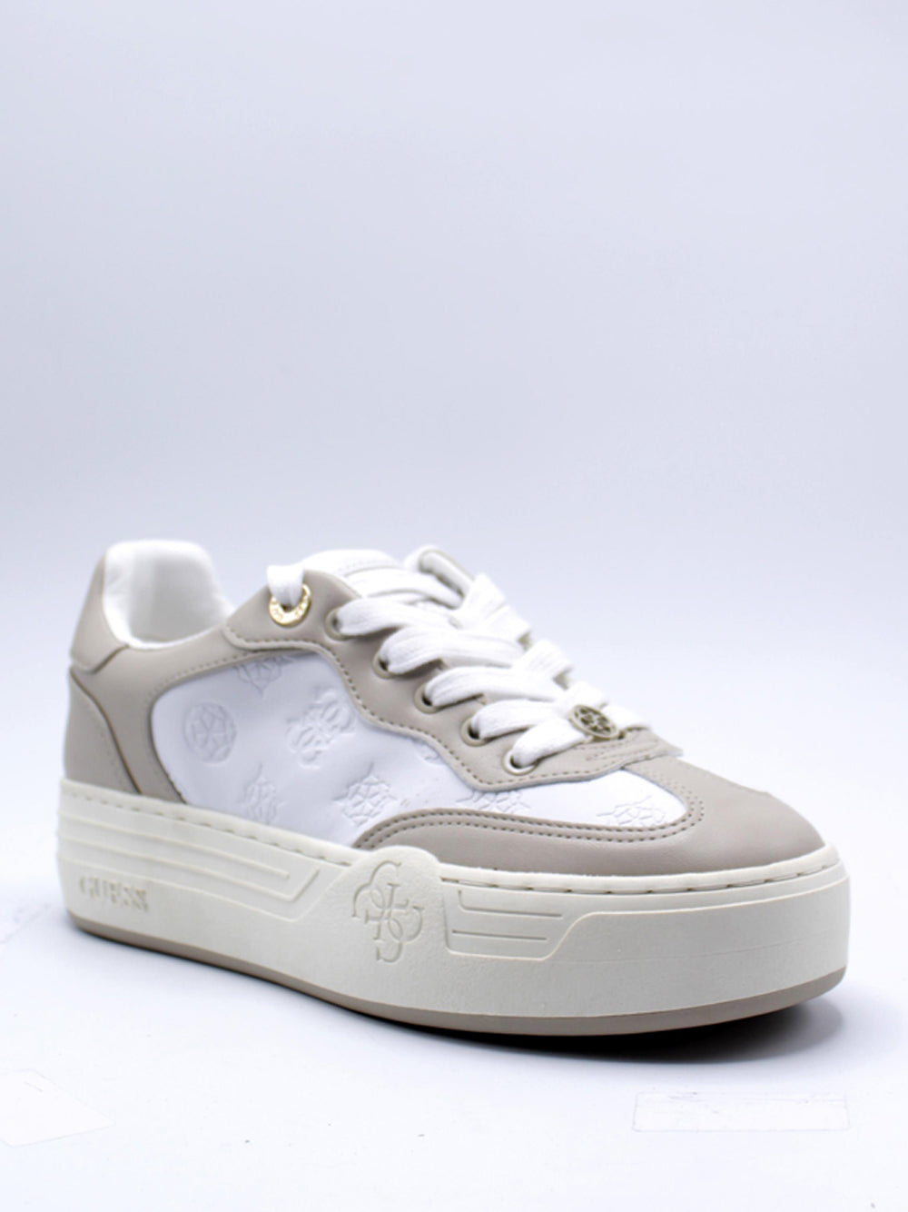 GUESS Sneakers platform Donna - Bianco modello FLPSWOFAL12