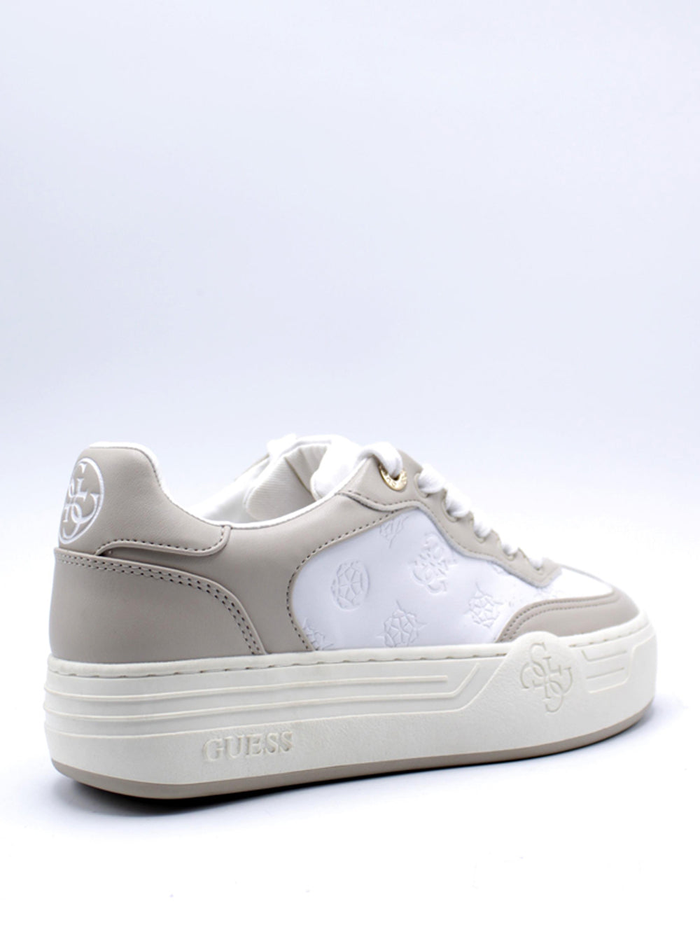 GUESS Sneakers platform Donna - Bianco modello FLPSWOFAL12