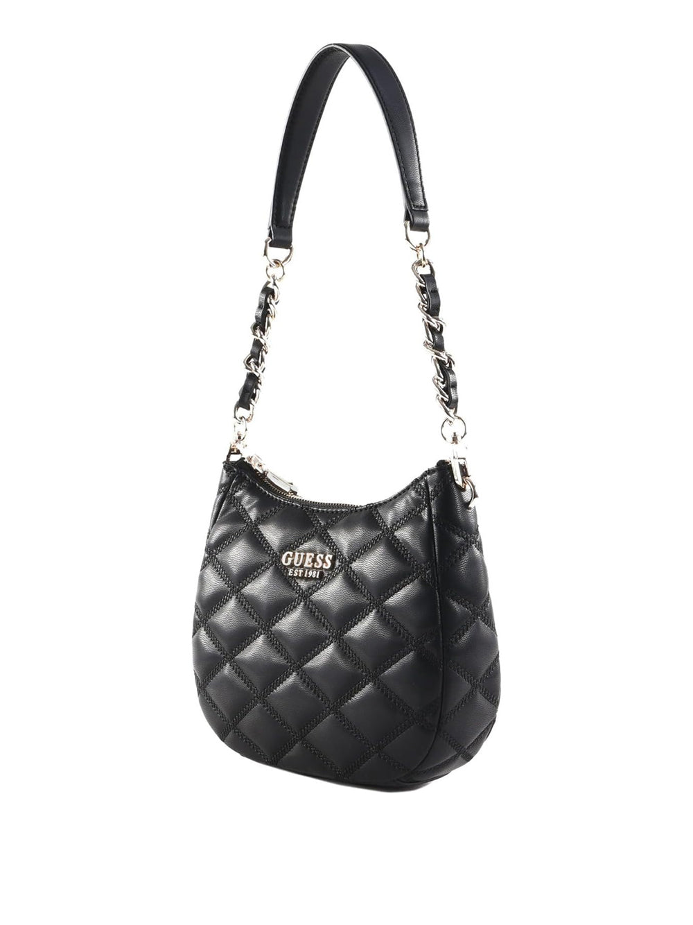 GUESS Borsa a Spalla Trapuntata Donna - Nero modello HWQG9632170