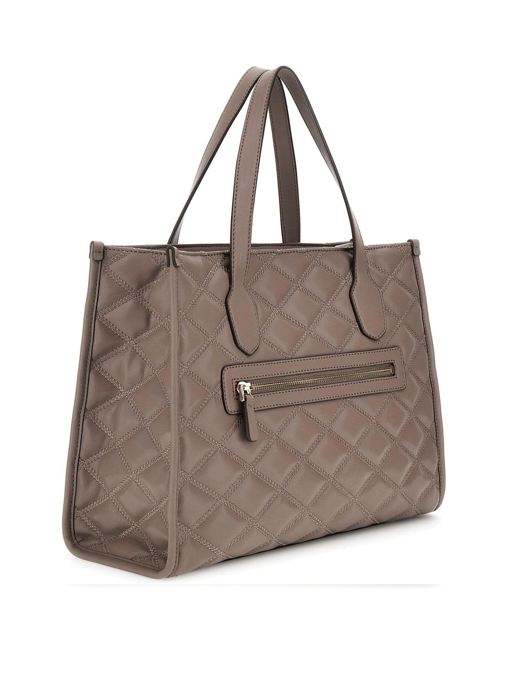 GUESS Borsa a Spalla Trapuntata Donna - Beige modello HWQG9632220