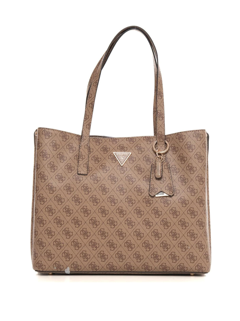 GUESS Borsa Shopping logato Donna - Latte modello HWSG8778230