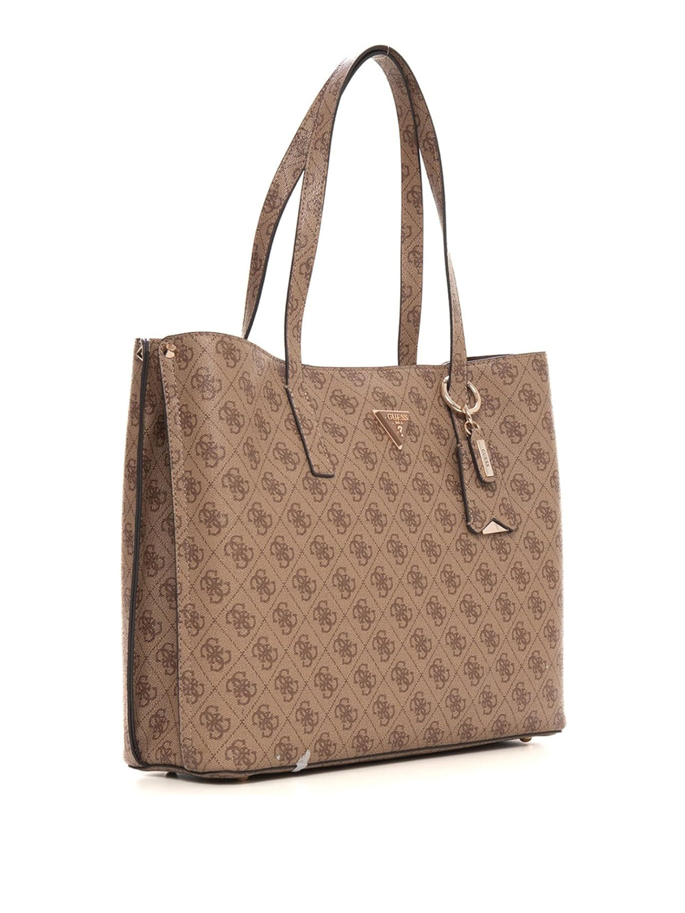 GUESS Borsa Shopping logato Donna - Latte modello HWSG8778230