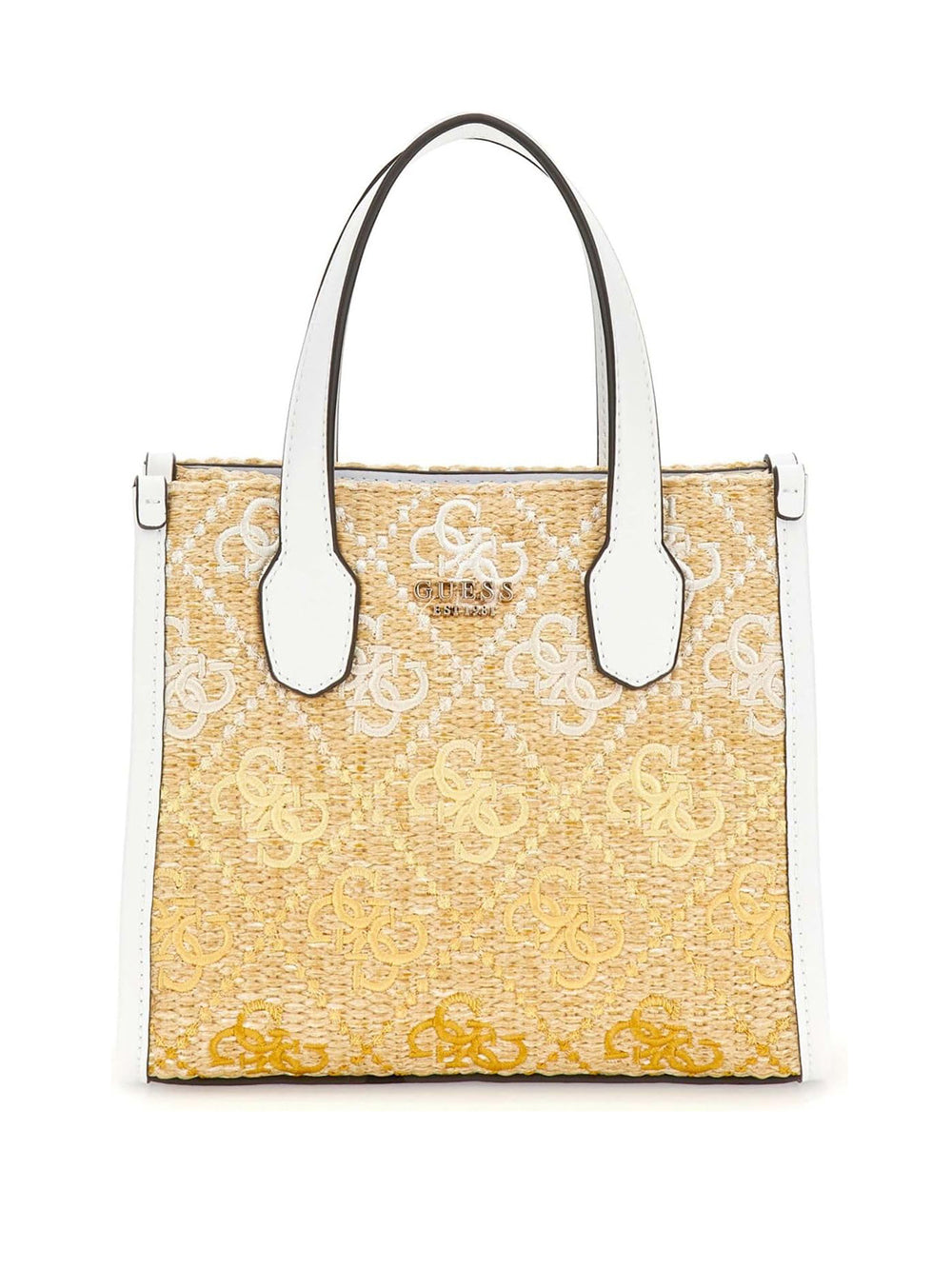 GUESS Borsa a Mano logato Donna - Cornsilk Logo modello HWSW8665770