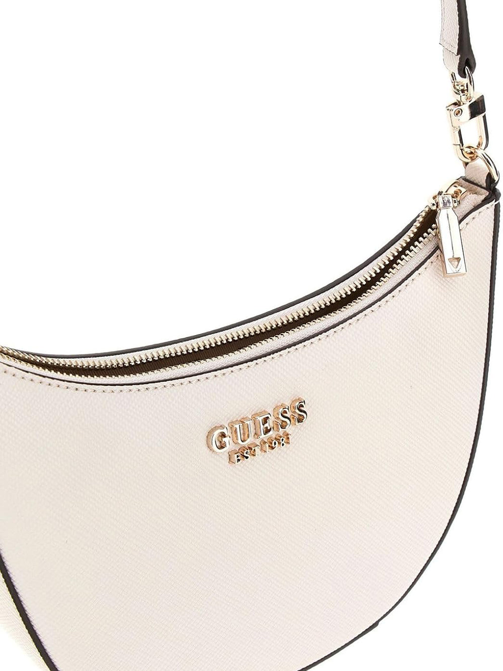 GUESS Borsa a Spalla Saffiano Donna - Bianco modello HWZG9643720