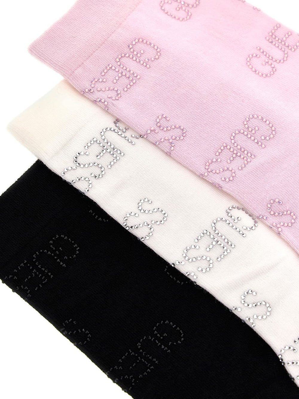 GUESS Calze Donna - White Pink Black Rhi modello O5RG09KBZU0